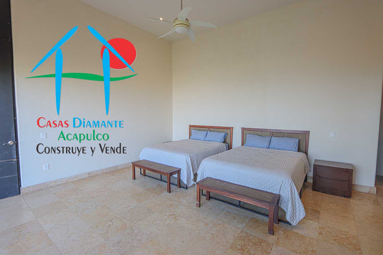 Real Diamante Villas del Sol Villa Ticul - Recámara cuatro 2